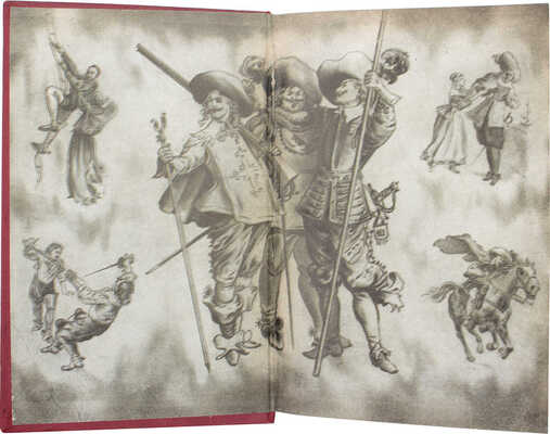 Дюма А. Три мушкетера / Рис. М. Лелуара. М.: Детгиз, 1955.